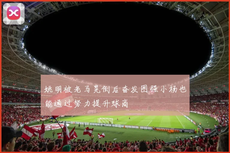 姚明被老马晃倒后奋发图强小杨也能通过努力提升球商